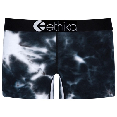 Ethika Acid Dye Women's Staple Underwear Navy White | DA6851720