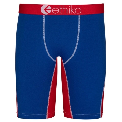 Ethika All Star Contrast Men's Staple Underwear Blue Red | UY0482561