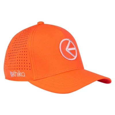 Ethika Athletic Dad Men's Hats Orange | QW7563120