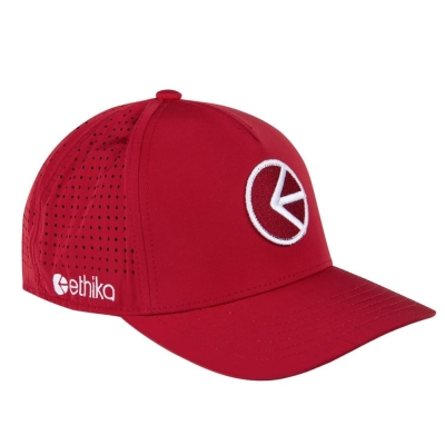 Ethika Athletic Dad Men's Hats Red | RN5684321