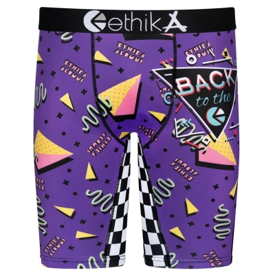 Ethika Better Times Men's Staple Underwear Purple | DC4835712