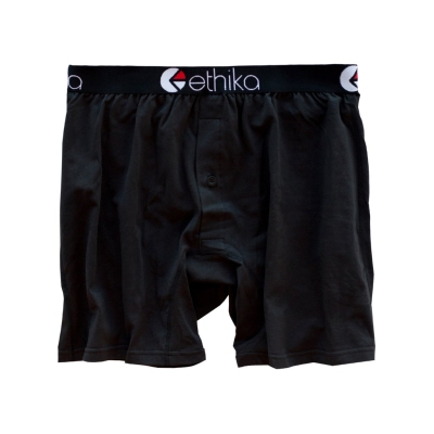 Ethika Blackout Alternate Boys' Underwear Black | WM3658214