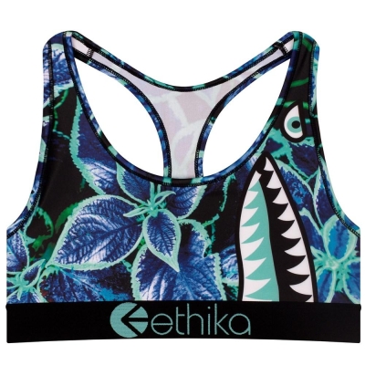 Ethika Bomber Glitz Women's Sports Bra Multicolor | OS3025746