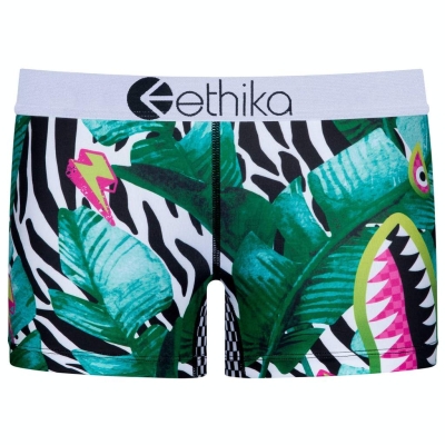 Ethika Bomber Punk Women's Staple Underwear Green | ZS6320547