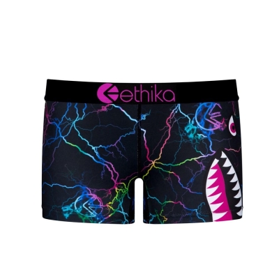 Ethika Bomber Rainbow Staple Girls' Underwear Multicolor | QW0462381