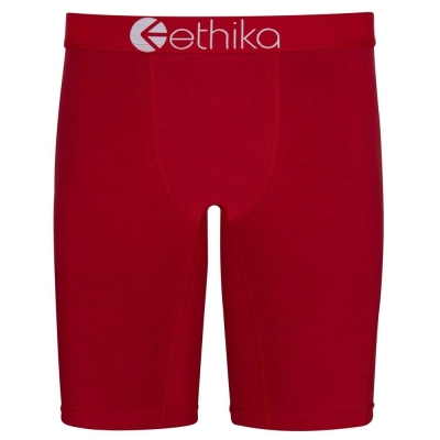 Ethika Cayenne Men's Staple Underwear Red | QS3160894