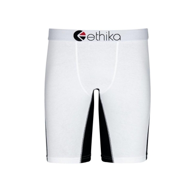 Ethika Contrast OG Staple Boys' Underwear White | AJ5308912