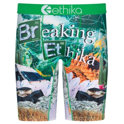 Ethika Cookin Men's Staple Underwear Green | YE6129870