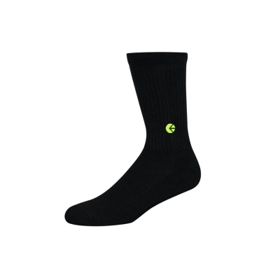 Ethika Crew Boys' Socks Black | XN7945062