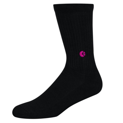 Ethika Crew Men's Socks Black | CR4517260