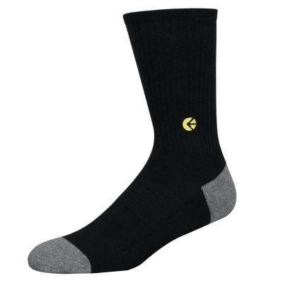 Ethika Crew Men's Socks Black | JF2456308