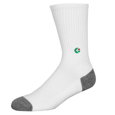 Ethika Crew Men's Socks White | RB4678325