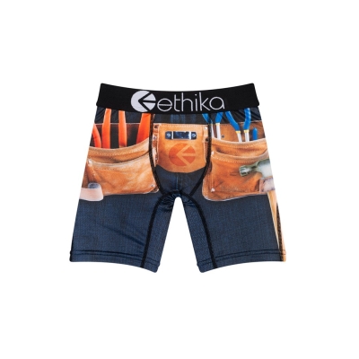 Ethika DIY Dad Staple Boys' Underwear Navy | AI4195038