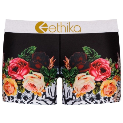 Ethika Floral Jungle Women's Staple Underwear Multicolor | FI5640713