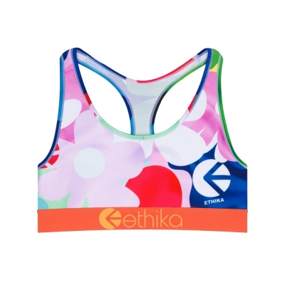 Ethika Flower Boyz Sports Girls' Bras Multicolor | BL9372015