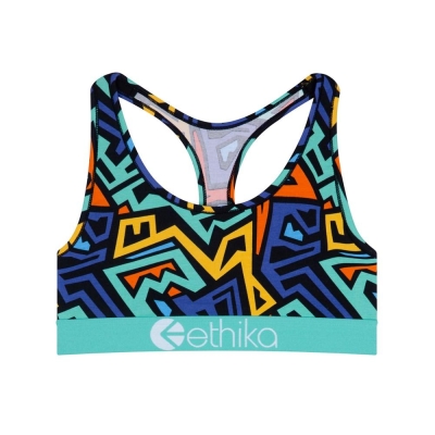 Ethika Fresh Sports Sports Girls' Bras Multicolor | AQ6704953