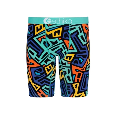 Ethika Fresh Staple Boys' Underwear Multicolor | UK8364027