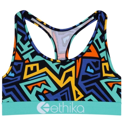 Ethika Fresh Women's Sports Bra Multicolor | TA6437295