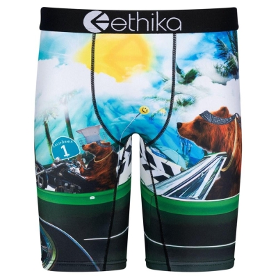 Ethika Good Day Men's Staple Underwear Blue | UT8230497