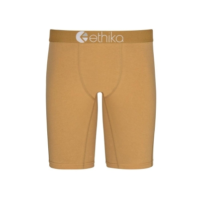 Ethika Mens Underwear Brown Online USA - Ethika Outlet Factory Shop