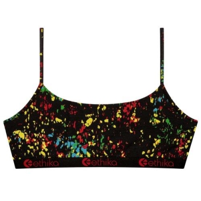 Ethika McQueen Bow Women's Pullover Bra Multicolor | JZ3986427