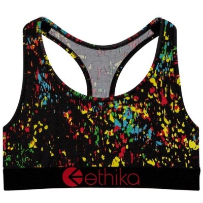 Ethika McQueen Bow Women's Sports Bra Multicolor | DB5862741