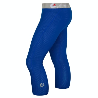 Ethika Micromesh 3/4 Men's Tight Blue | ZW7932451