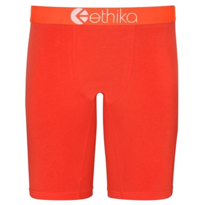 Ethika Native Men's Staple Underwear Orange | TD5938024