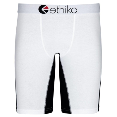 Ethika OG Contrast Men's Staple Underwear White Black | TR3258074