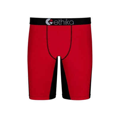 Ethika OG Contrast Staple Boys' Underwear Red Black | HF5463172