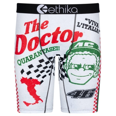 Ethika Pizza Rossi Men's Staple Underwear Green White | WC1890645