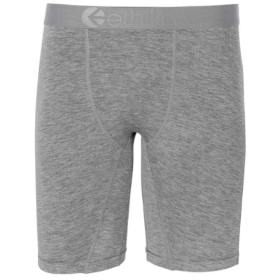 Ethika Premium Modal Heather Men's Staple Underwear Grey | UK0943752