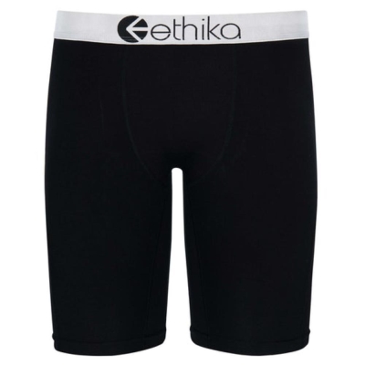 Ethika Premium Modal Silver Lurex Men's Staple Underwear Black | LI6875412