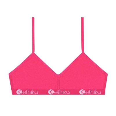 Ethika Punk Women's Bralette Bra Pink | PQ8532109