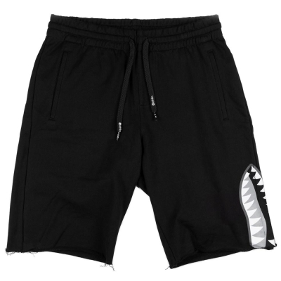 Ethika Raw Edge Men's Shorts Black | FI3692014