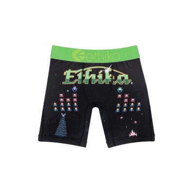 Ethika Ready Player One Staple Boys' Underwear Black | AZ5104863