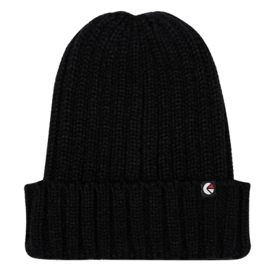 Ethika Ribbed Fold Men's Beanies Black | IX5691842