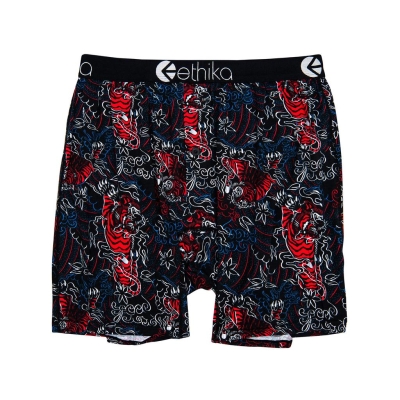 Ethika Silver Tiger Alternate Boys' Underwear Black | CM6253071