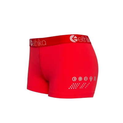 Ethika SubZero Neon Staple Girls' Underwear Red | CW6290581