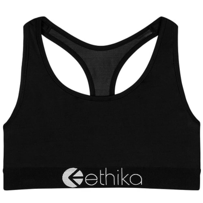 Ethika Subzero Women's Sports Bra Black | QH2795061