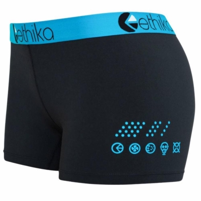 Ethika Subzero Women's Staple Underwear Black Blue | DA6573042