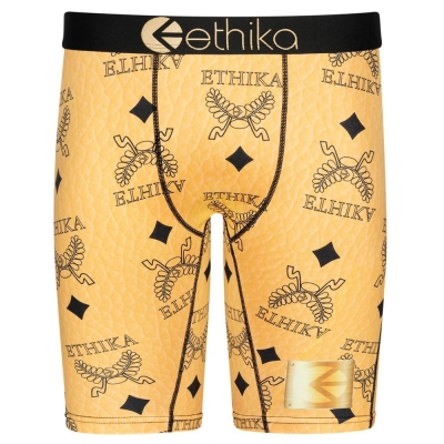 Ethika Sunday Bag Men's Staple Underwear Gold | FS7381904