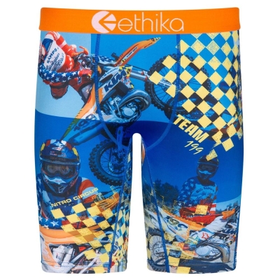 Ethika Team 199 Men's Staple Underwear Blue | EX4561987