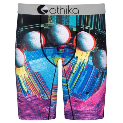 Ethika Technicolor 3D Men's Staple Underwear Multicolor | DJ7301589