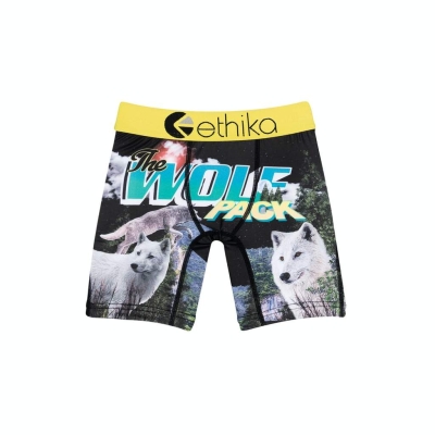 Ethika The Wolf Pack Staple Boys' Underwear Multicolor | YC9475210