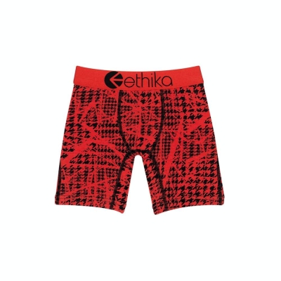 Ethika Traffic Cone Staple Boys' Underwear Red | KA1409723