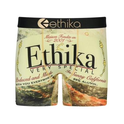 Ethika V.S.O.P Men's Mid Boxers Olive | TZ9504381