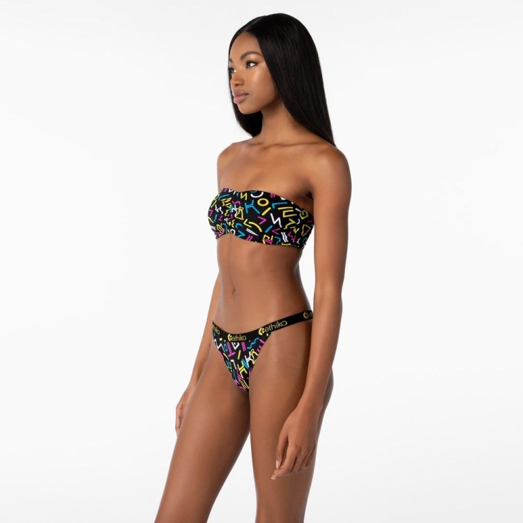 Ethika 90's Retro Brazilian Women's Cheeky Underwear Multicolor | KT6059178