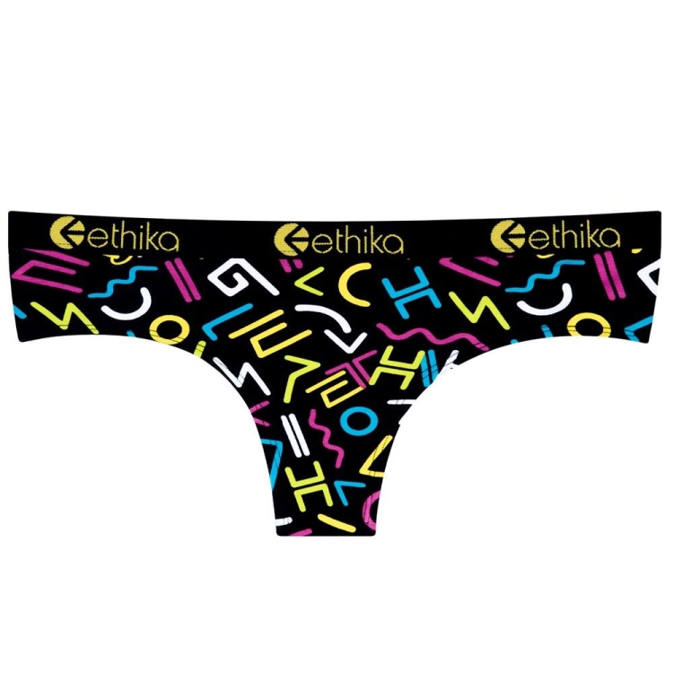 Ethika 90\'s Retro Women\'s Cheeky Underwear Multicolor | VF2845096