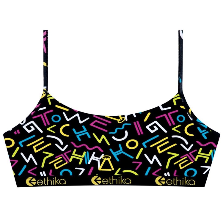 Ethika 90\'s Retro Women\'s Pullover Bra Multicolor | WE0849625